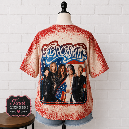 🎸❤️ Classic Rock-Inspired Graphic Tee