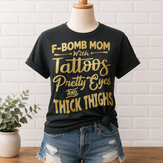 🖤 F-Bomb Mom Graphic Tee