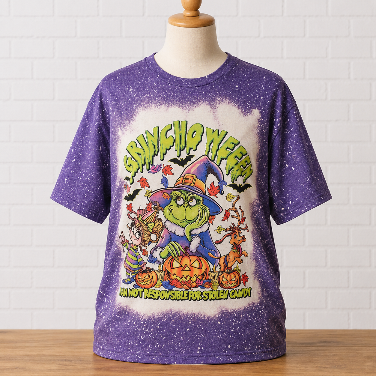 💜🎃 Spooky  Grinch Graphic Tee