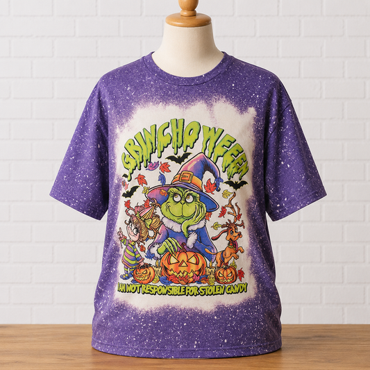 💜🎃 Spooky  Grinch Graphic Tee
