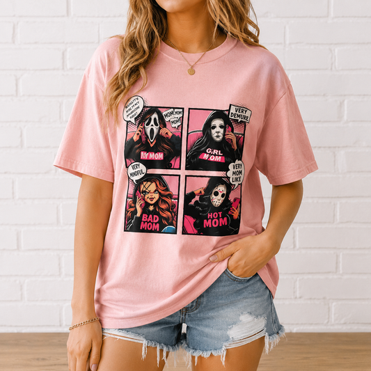 💕 “Very Demure” Horror Mom Graphic Tee